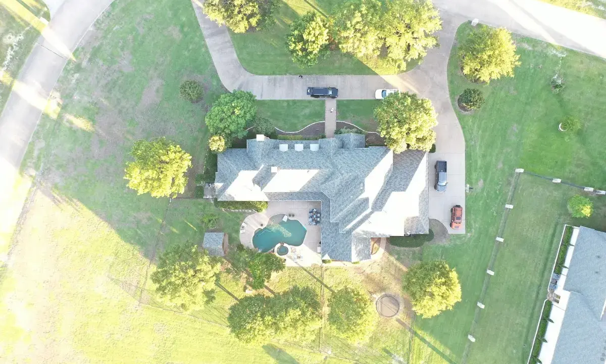 New shingle roof installation on a home in Marion